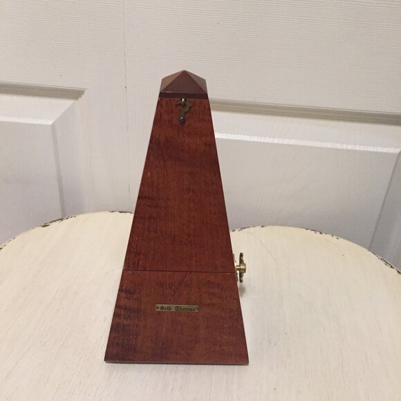 Seth Thomas METRONOME-7 ~ Wood Case, Wind Up Tested/Working - Picture 1 of 9